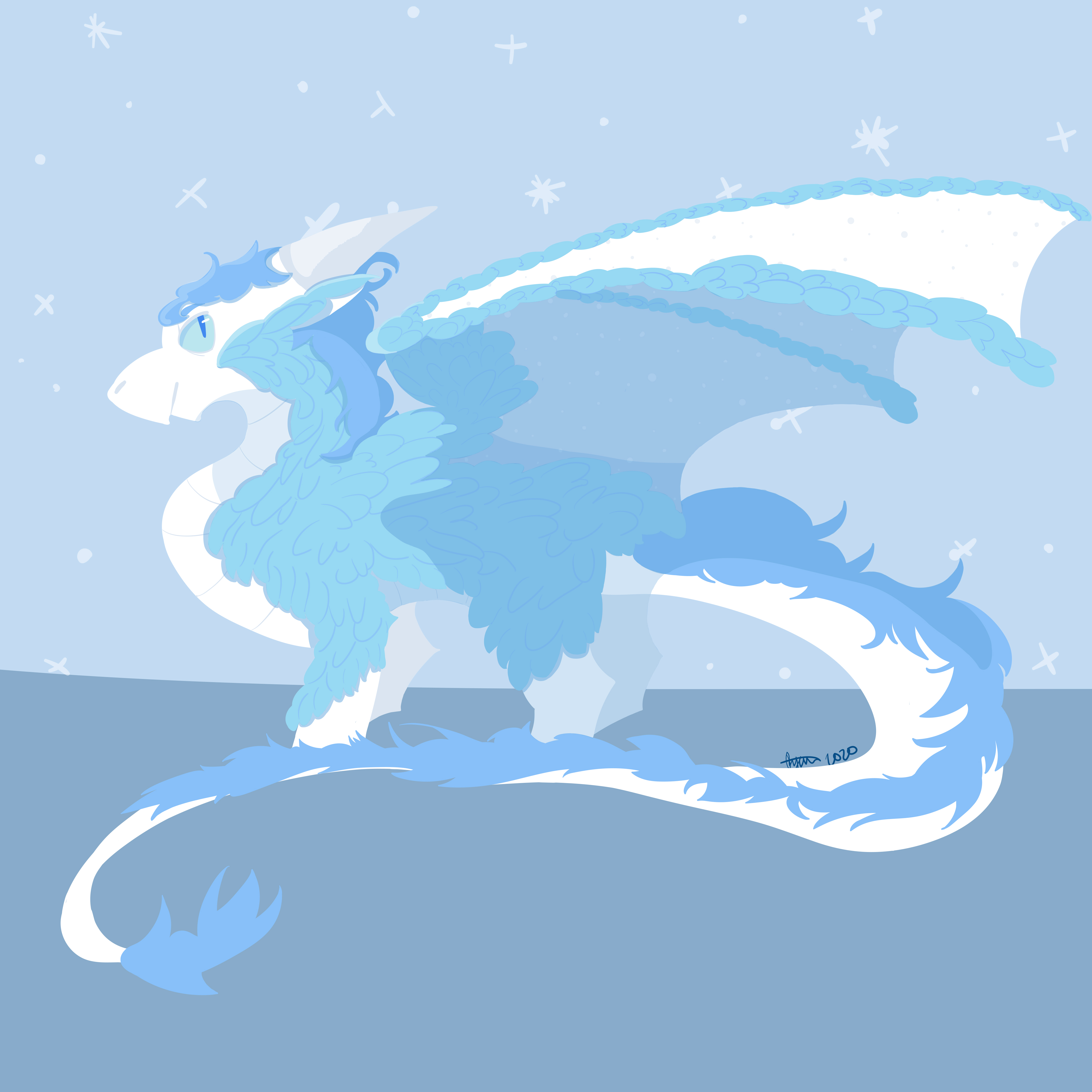 Fluffy Dragon